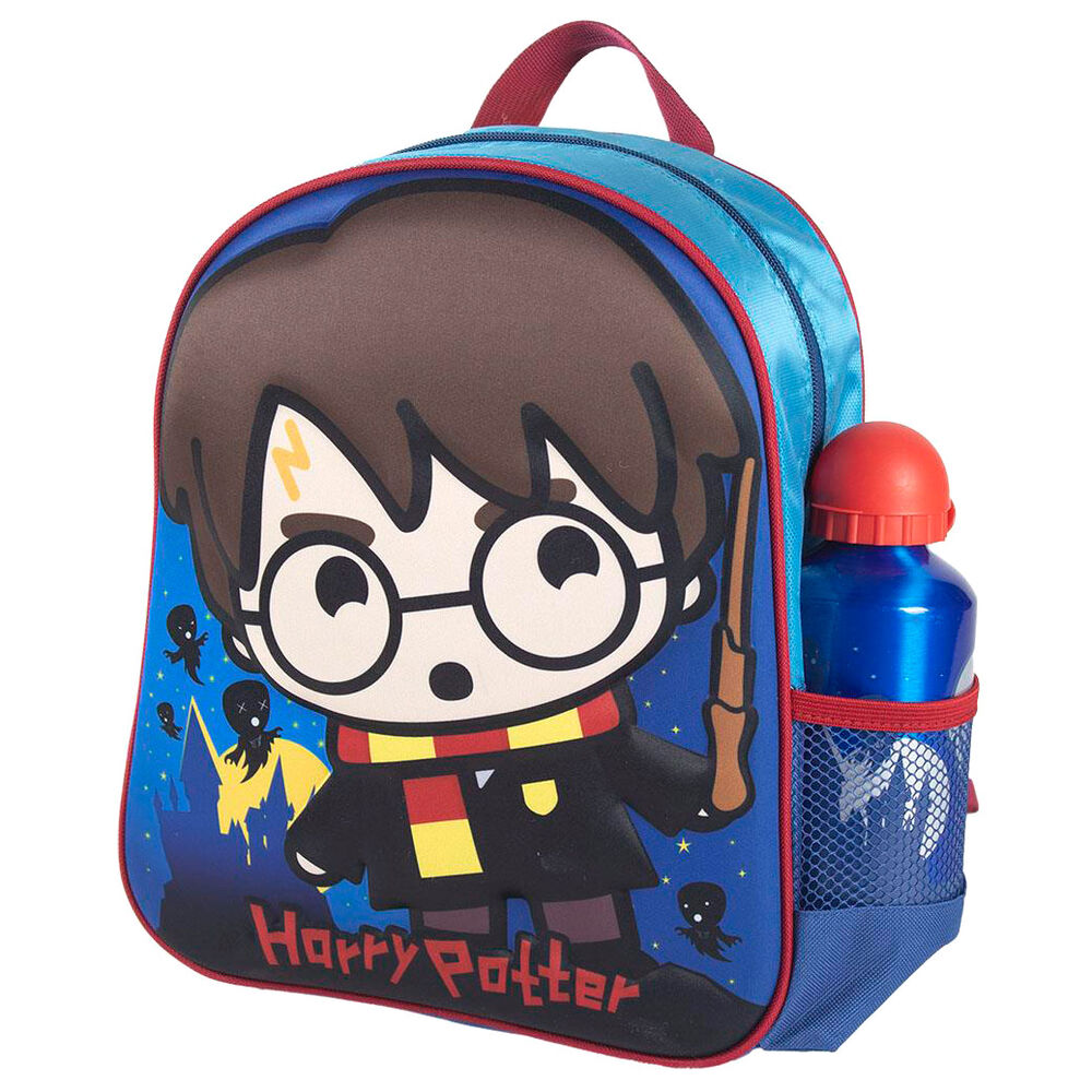 Harry Potter - 3D Rucksack mit Trinkflasche 31cm Harry Potter - 3D Rucksack mit Trinkflasche 31cm